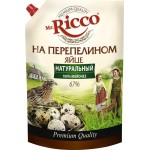 Майонез MR.RICCO Organic на перепелином яйце 67%, 800мл