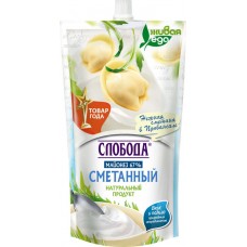 Майонез СЛОБОДА Сметанный 67%, 400мл в магазинах Лента