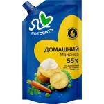 Майонез Я ЛЮБЛЮ ГОТОВИТЬ Домашний 55%, 390мл