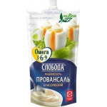 Майонез СЛОБОДА Классический Провансаль Омега 3-6-9 67%, 400мл