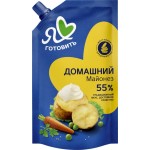 Майонез Я ЛЮБЛЮ ГОТОВИТЬ Домашний 55%, 600мл