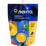 Майонез ЛЕНТА Провансаль Классический 67%, 700мл