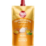 Майонез 365 ДНЕЙ Провансаль 50,5%, 180мл