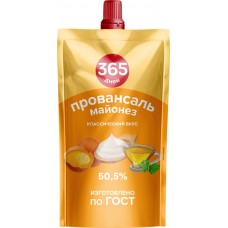 Майонез 365 ДНЕЙ Провансаль 50,5%, 180мл в магазинах Лента