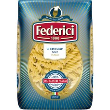 Макароны FEDERICI Спиральки №42, группа А высший сорт, 500г в магазинах Лента