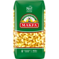 Макароны MAKFA Витки высший сорт, 450г в магазинах Лента