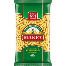 Макароны MAKFA Рожки, 450г в магазинах Лента