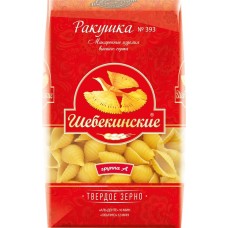 Макароны ШЕБЕКИНСКИЕ Ракушки №393 группа А, 450г в магазинах Лента