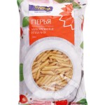 Макароны ЛЕНТА Перья ребристые группа А высший сорт, 500г