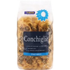 Макароны ЛЕНТА Ракушки группа А высший сорт, 500г в магазинах Лента