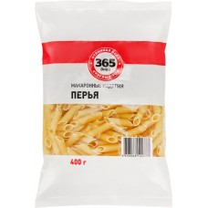 Макароны 365 ДНЕЙ Перья, группа В высший сорт, 400г в магазинах Лента