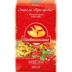 Макароны ШЕБЕКИНСКИЕ Спирали три цвета группа А, высший сорт, 450г