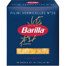 Макароны BARILLA Filini Vermicelles n.30 из твердых сортов пшеницы группа А высший сорт, 450г в магазинах Лента