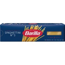 Макароны BARILLA Spaghettini n.3 из твердых сортов пшеницы группа А высший сорт, 450г в магазинах Лента