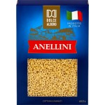 Макароны DOLCE ALBERO Anellini твердые сорта, 450г