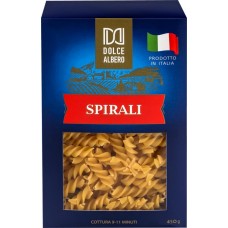 Макароны DOLCE ALBERO Spirali спиральки, 450г в магазинах Лента