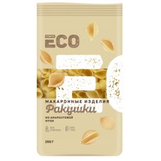 Макароны безглютеновые ЛЕНТА ECO Ракушки, из амарантовой муки, 250г в магазинах Лента