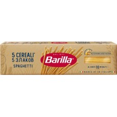 Макароны BARILLA 5 Cereali Spaghetti, со злаковой смесью, первый сорт группа А, 450г в магазинах Лента