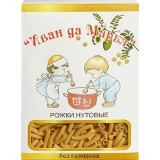 Макароны нутовые ИВАН ДА МАРЬЯ Рожки, 400г в магазинах Лента
