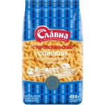 Макароны СЛАВНА Спирали, группа А высший сорт, 400г