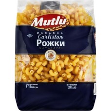 Макароны MUTLU Cavatappi, рожки, 500г в магазинах Лента