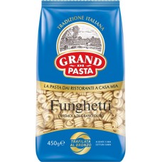 Макароны GRAND DI PASTA Funghetti группа А, 450г в магазинах Лента