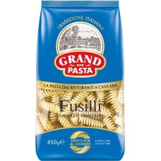 Макароны GRAND DI PASTA Fusilli группа А, 450г в магазинах Лента