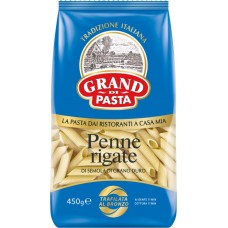Макароны GRAND DI PASTA Penne rigate группа А, 450г в магазинах Лента