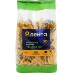 Макароны ЛЕНТА Спирали группа А, высший сорт, 450г