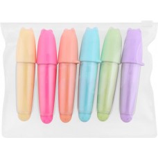 Набор мини-текстовыделителей КРОК&ДИЛЛИ 6 цветов, Арт. MF521520, 6шт в магазинах Лента