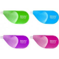 Лента корректирующая BRAUBERG Mix, 5мм, Арт. 229062, 6м в магазинах Лента