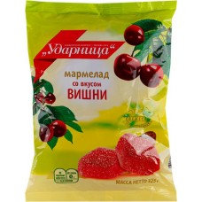 Мармелад УДАРНИЦА со вкусом вишни, 325г в магазинах Лента