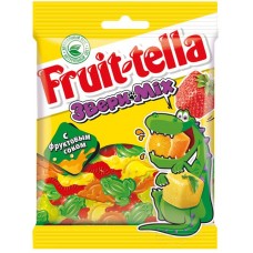 Мармелад жевательный FRUIT-TELLA Звери микс, 70г в магазинах Лента