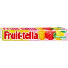 Конфета жевательная FRUIT-TELLA Ассорти, 41г в магазинах Лента