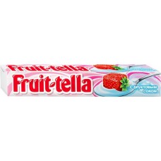 Конфета жевательная FRUIT-TELLA со вкусом клубничного йогурта, 41г в магазинах Лента