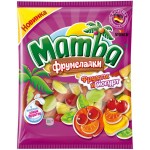 Мармелад жевательный MAMBA Фрумеладки Фрукты и йогурт, 72г