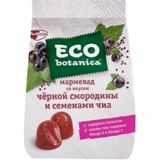 Мармелад ECO-BOTANICA со вкусом черной смородины и семенами чиа, 200г в магазинах Лента