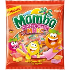 Конфеты жевательные MAMBA Фантастик микс, 150г в магазинах Лента