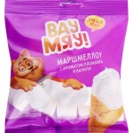 Маршмеллоу ВАУ МЯУ! с ароматом пломбира и ванили, 90г