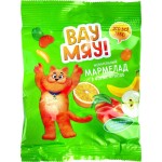 Мармелад жевательный ВАУ МЯУ! Фрукты со вкусом яблока, персика, банана, апельсина, 70г