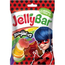 Мармелад жевательный JELLY BAR со вкусом клубники/ананаса, 65г в магазинах Лента