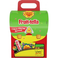 Набор кондитерских изделий CHUPA CHUPS Fruittella Школьный рюкзачок, 190г в магазинах Лента