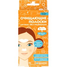 Полоски для лба и подбородка CETTUA очищающие, 6шт в магазинах Лента