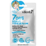 Маска для лица VILENTA Бодрый понедельник с ивой и какао-бобами, 28мл