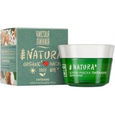 Крем-маска для лица ЧИСТАЯ ЛИНИЯ Natura Питание, 45мл в магазинах Лента