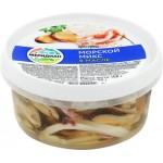 Морской микс МЕРИДИАН в масле, 180г