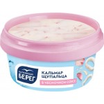 Кальмар БАЛТИЙСКИЙ БЕРЕГ щупальца в чесночном соусе, 210г