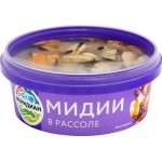 Мясо мидий Чилийских МЕРИДИАН в рассоле, 270г
