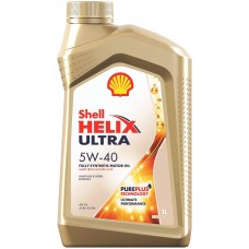 Масло моторное SHELL Helix Ultra 5W-40 синтетическое, 1л в магазинах Лента