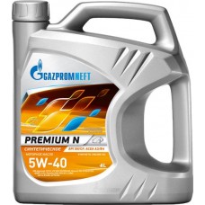 Масло моторное GAZPROMNEFT Premium N 5W-40 API SN/CF синтетическое, 4л в магазинах Лента